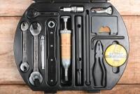 JAGUAR: A Jaguar MKII 240/340 original tool kit with mint condition tools. With original rare JAGUAR Tool Container envelope - 3