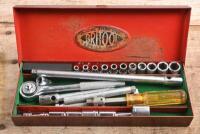 DRILL SET/SOCKET SET: One TECTOOL Drill Set & one BRITOOL Socket Set - 3