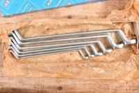 OFFSET SPANNERS: Two sets of HEYCO offset spanners. One set with five pieces (Metric), other with six (Imperial) - 2
