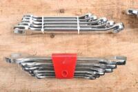 SPANNERS: A collection of four sets of open and ring spanners. Metric and Imperial - 2