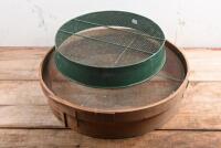SIEVES: Two sieves in excellent condition - 2