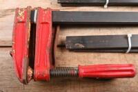 F CLAMPS: Four pairs of F&nbsp;clamps, manufactured by 'DAWN' and 'PAUL CALL'; each measures approximately 60 cm in length. - 5