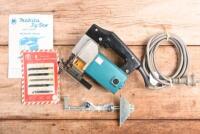 JIG SAW: A Makita MODEL 4300 BA jigsaw