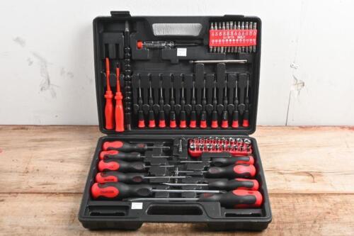 SOCKET SET: A complete socket, spanner, and multiple screwdriver heads set by 'MECHPRO'