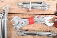 SOCKETS/SPANNERS: One socket set and a selection of 12 groups of open and ring spanners. Both Metric & Imperial - 5