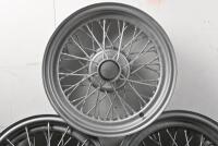 MG: Four MG TC 16" x 4" 48 spoke wheels - 2