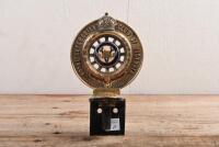 RACV: A Royal Automobile Club of Victoria associate members grille badge by Stokes & Sons Melb. Member number '30344'. - 2