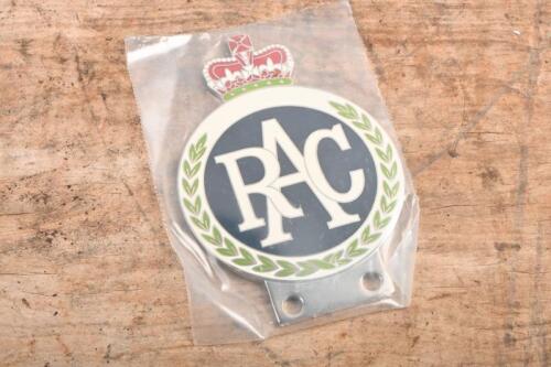 55B · RAC UK: An enameled plated on brass Royal Automobile Club of UK grille badge