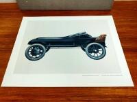 PORSCHE: A 1963 original Porsche Factory Art Portfolio of 18 coloured prints. - 6