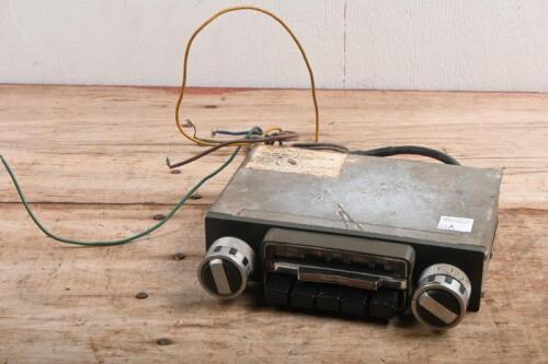 CAR RADIO: A Radiomobile AM/FM -MPX 8-PUSH BUTTON TUNING car radio