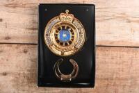 RACV CENTENARY: A Royal Automobile Club of Victoria (RACV) centenary 1903-2003 grille badge