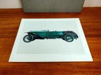 PORSCHE: A 1963 original Porsche Factory Art Portfolio of 18 coloured prints. - 10