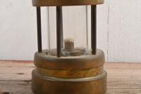 LANTERN: A brass Welsh CYMRU Miner's Lantern with handle - 3