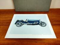 PORSCHE: A 1963 original Porsche Factory Art Portfolio of 18 coloured prints. - 12