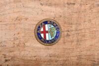 ALFA ROMEO: An unusual small enamel Alfa Romeo badge approx 3cm diameter.