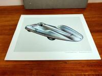 PORSCHE: A 1963 original Porsche Factory Art Portfolio of 18 coloured prints. - 15