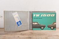 VW: An original 1966 VW 1500 Instruction Manual in English (158.197.20) - 2