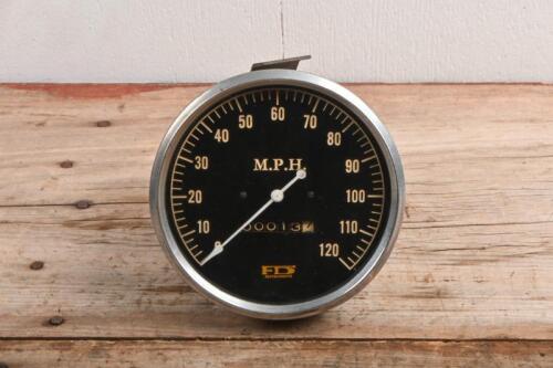 SPEEDOMETER: A speedometer by FD Instruments. With odometer