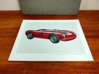 PORSCHE: A 1963 original Porsche Factory Art Portfolio of 18 coloured prints. - 19
