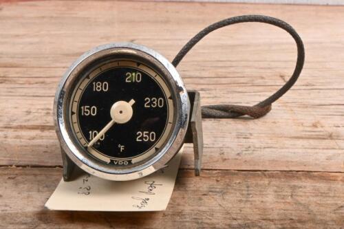 VDO: A VDO temperature gauge. Dated '4.58'