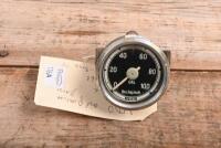 VDO: A VDO oil gauge, dated '6.63'. lbs./sq.inch.