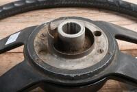 PORSCHE: A very early Porsche 911 steering wheel with butterfly horn - 3