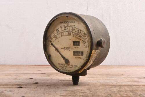 SPEEDOMETER: A rare Sears-Cross 'Speed Indicator'