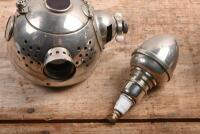 HEAD LAMPS: A fine pair of Edwardian Phares Besnard 'Les Vestales' 1753 head lamps - 5