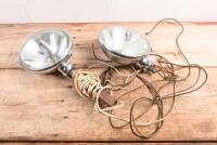HEAD LAMPS: Two LUCAS head lamps including a SFT 700S & SLR 700S