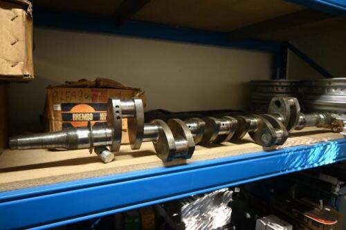 BENTLEY: An 8-litre 6-cylinder WO Bentley crankshaft commissioned by Owen Bourke