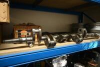 BENTLEY: An 8-litre 6-cylinder WO Bentley crankshaft commissioned by Owen Bourke