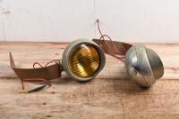 FOG LIGHTS: A pair of fog lights with GE amber lenses. Chrome surrounds and peaked rims