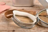 DRIVING GOGGLES: A pair of modern Italian made BREV.G.RATTI TORINO driving goggles - 3