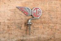 MG: An early MG car emblem - 2