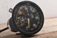 TACHOMETER: A SMITHS M.A tachometer with clock - 2