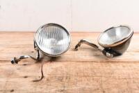 LIGHTS: A pair of indicator, reverse or stop lights. Circa 1920s - 1930s