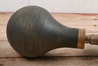 HORN: A exceptional circa 1910 Cicca (France) eighth-note brass trumpet horn "Le Testophone" model - 4