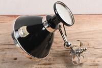 LIGHT: A 1920s/1930s fully adjustable, fully restored PHARES AUTEROCHE light with rear view mirror - 2