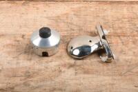 HORN PRESS: A Bosch horn press switch with brass cast and nickel plated mounting base