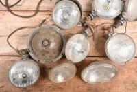 HEAD LAMPS: A box of headlamps, predominantly manufactured by LUCAS - 3