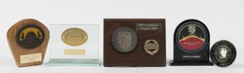 356 REGISTER: A collection of Australian Porsche 356 Register trophies notably including 356's 1st Outright trophy awarded to S.Youldin