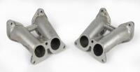 356: A pair Porsche 356 SOLEX inlet manifolds