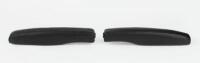911: A set of circa 1963 - 1970 reconditioned leatherette Porsche 911 door arm rests