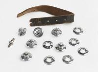 PORSCHE: A quantity of press studs suitable for convertible Porsche roof top