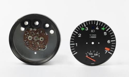 930 TURBO: A VDO tachometer suited to Porsche 930 Turbo, part number 930 641 302 01, dated 4.89.