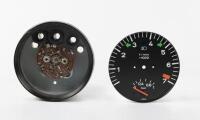 930 TURBO: A VDO tachometer suited to Porsche 930 Turbo, part number 930 641 302 01, dated 4.89.