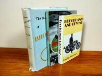 BROOKLANDS: Three books relating to Brooklands motor course