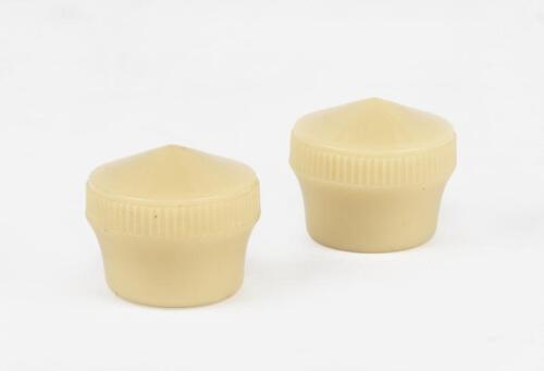 356: Two bakelite knobs for interior suited to Porsche 356 Pre A.