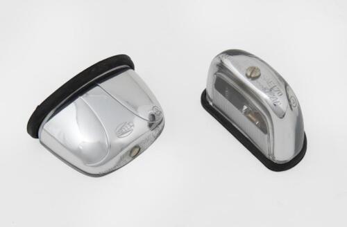 NUMBER PLATE LIGHT: Two HELLA number plate lights (DGM8186LT)