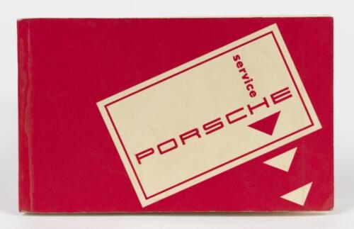 PORSCHE SERVICE: An original Porsche 'Service Stations' booklet with full lists of service locations including Australia, 'W 13 Printed in Germany November 1965'